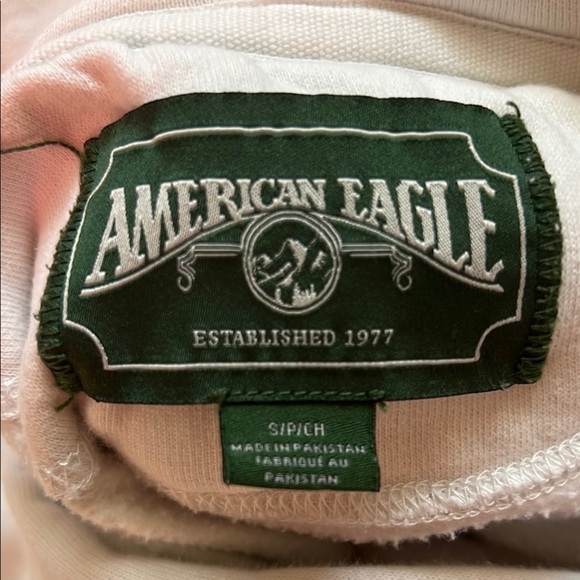 American Eagle Outfitters Men's White Hoodie - Picture 2 of 5